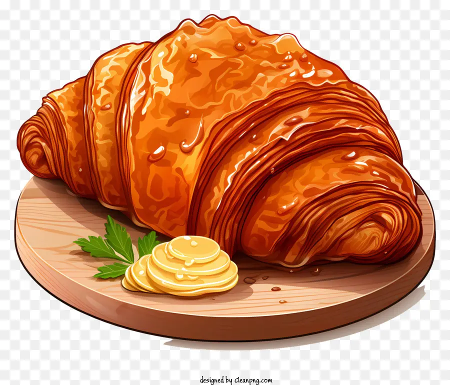 Croissant，Kue Kering PNG