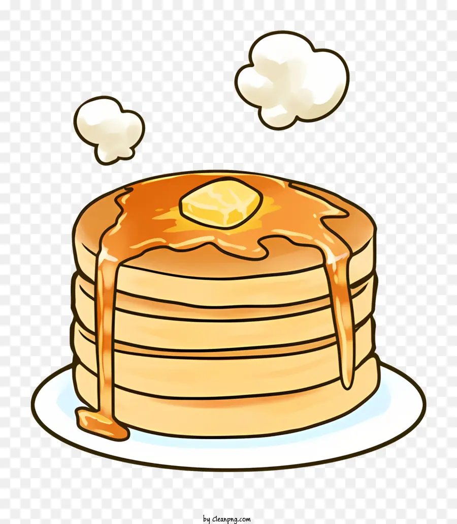 Kartun，Pancake PNG
