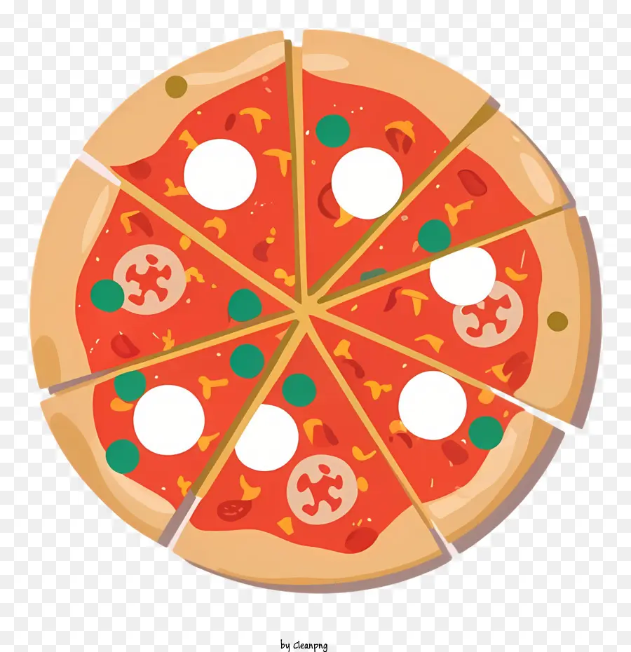 Kartun，Pizza PNG