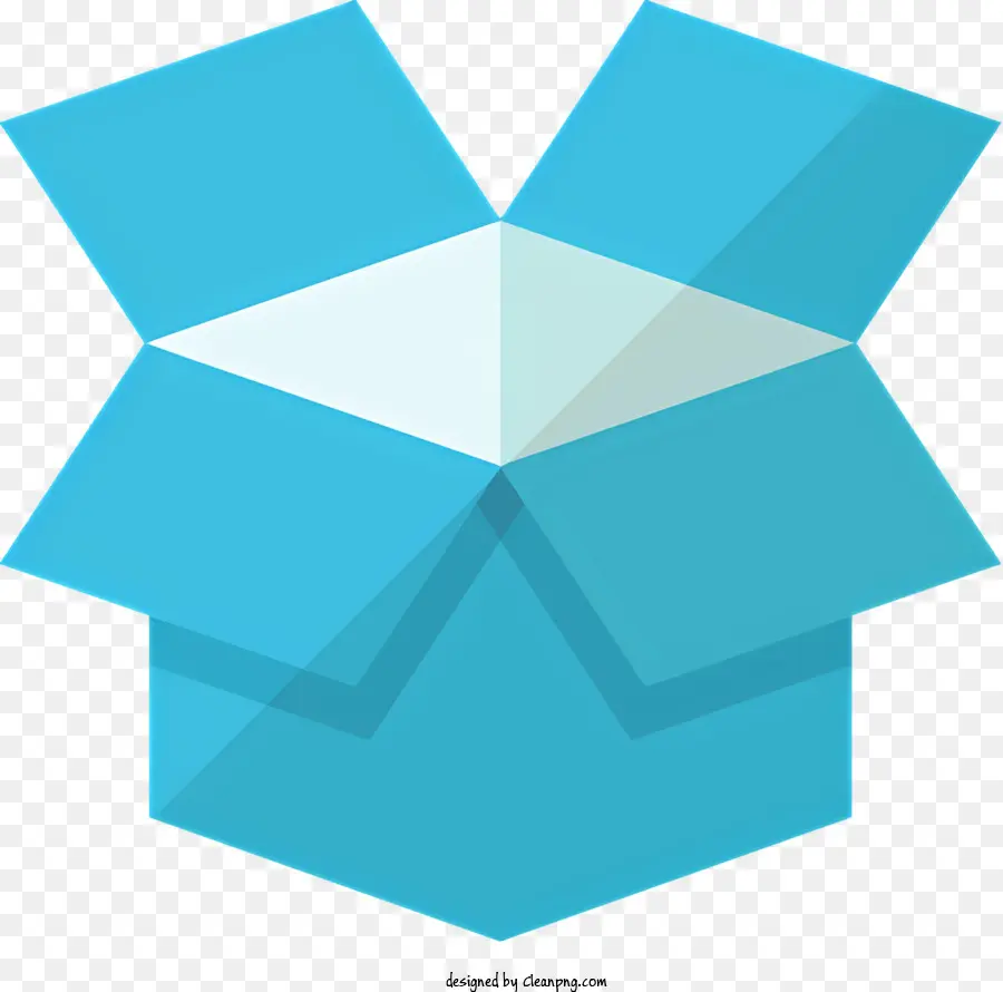 Kotak Biru，Kertas Putih PNG