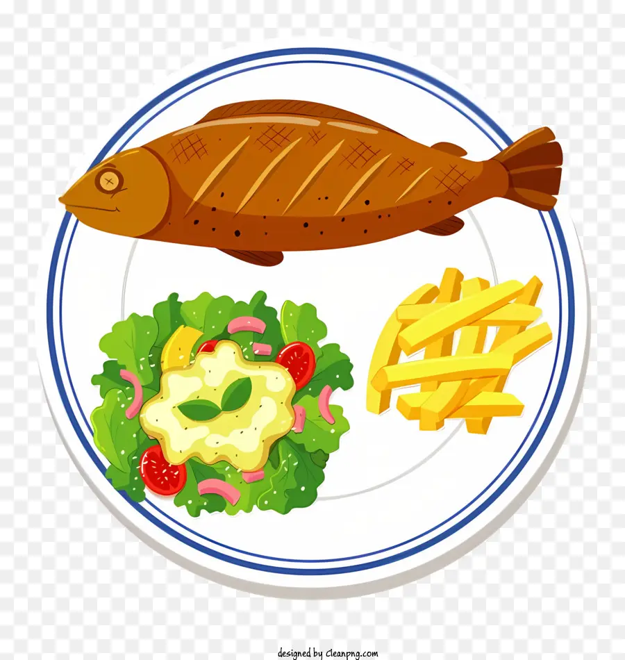 Makanan Thailand，Ikan Dan Keripik PNG