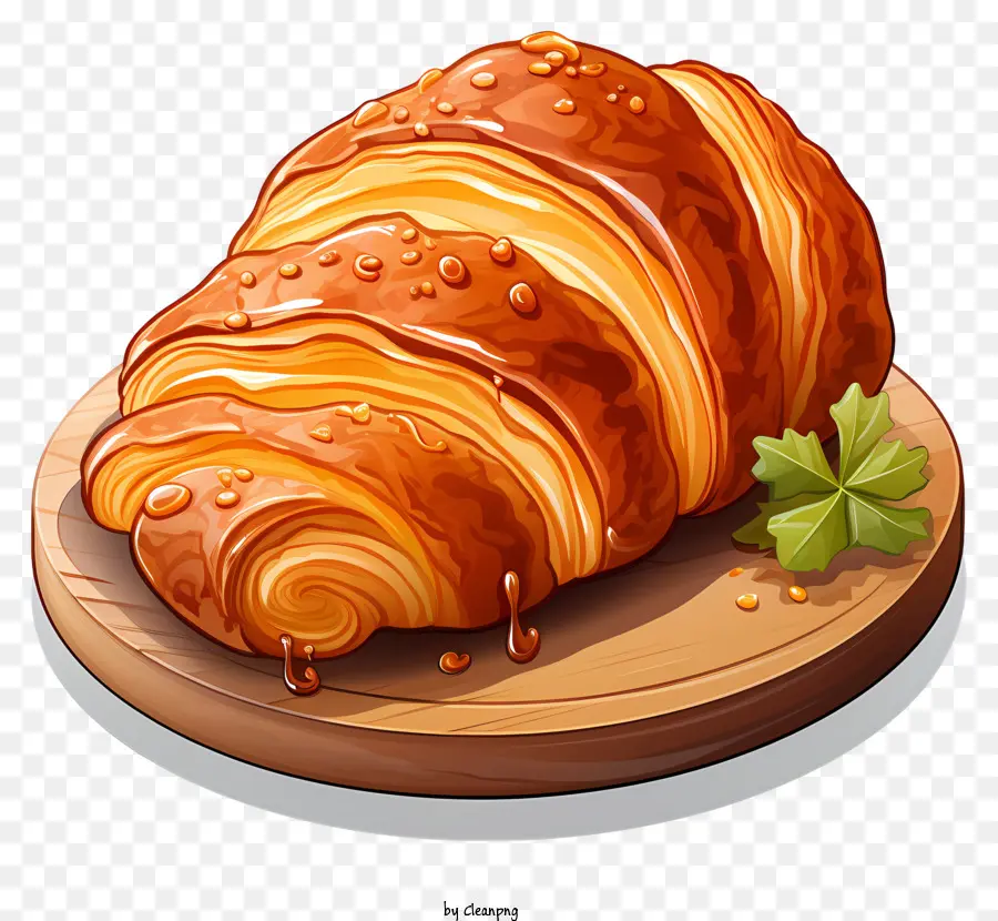 Croissant，Kue Kering PNG