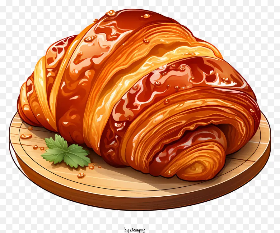 Croissant，Kue Kering PNG