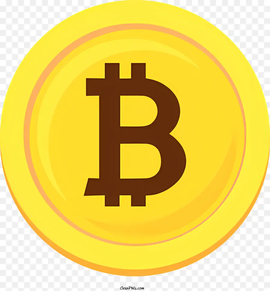 Bitcoin Emas，Pusat Coklat PNG