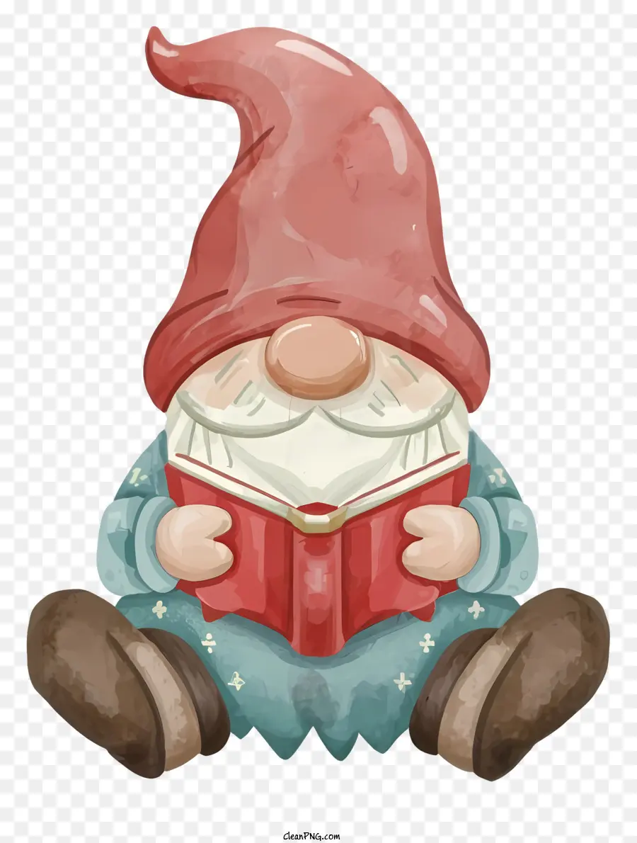 Kartun Gnome，Topi Merah PNG