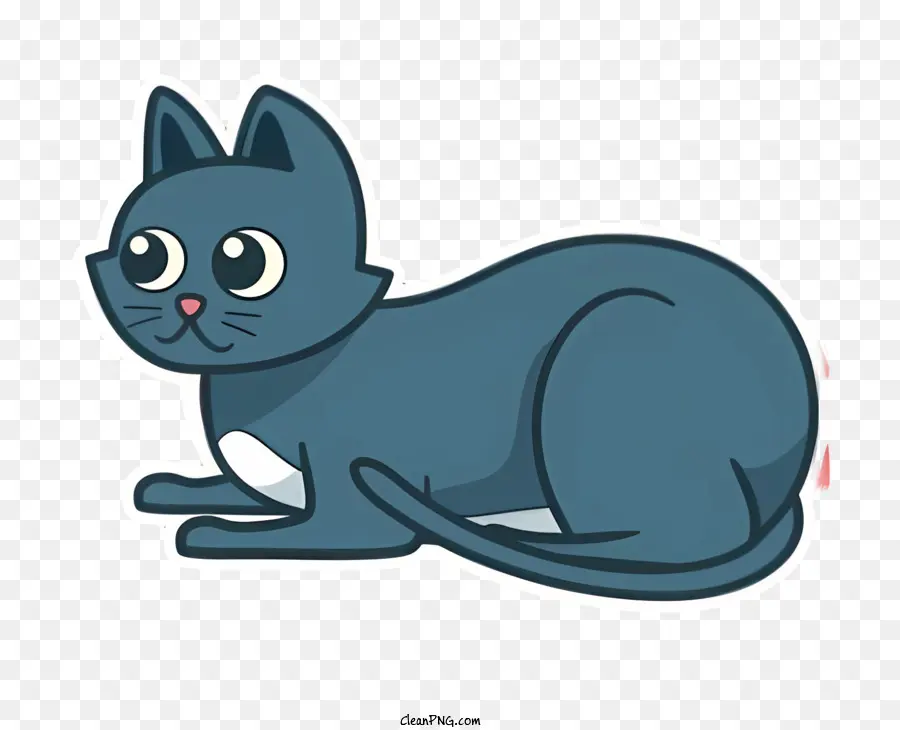 Kucing Hitam，Kucing Biru PNG