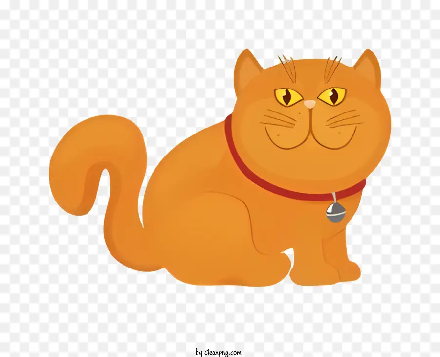 Kucing Hitam，Kucing Oranye PNG