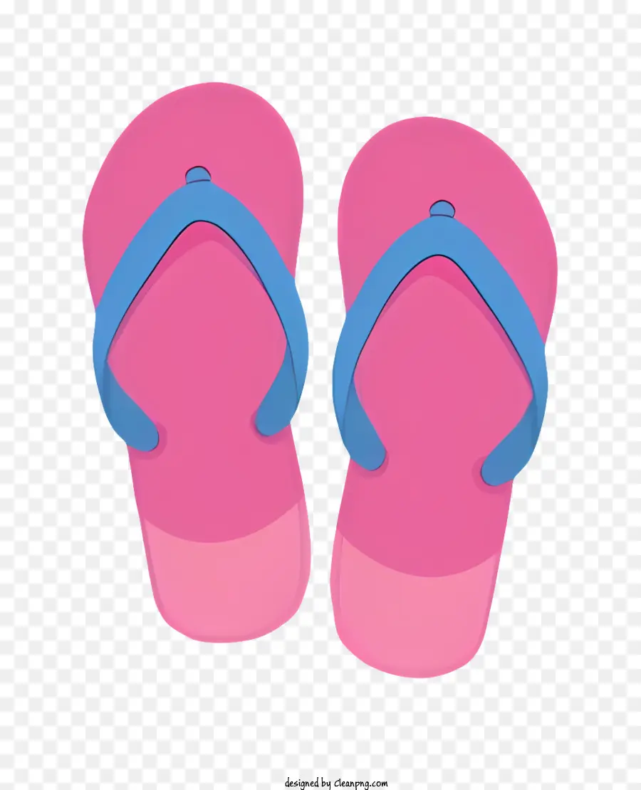 Pantai，Sandal Jepit Merah Muda PNG