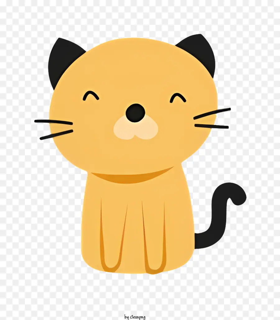 Kucing Hitam，Cat Kuning PNG