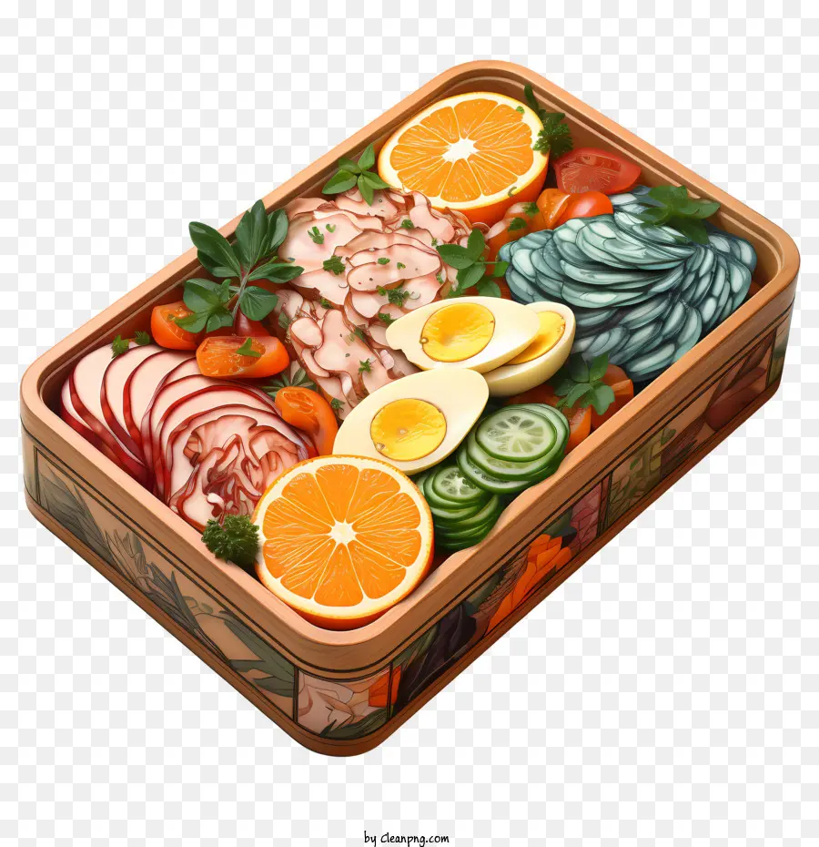 Kotak Bento，Makanan Sehat PNG