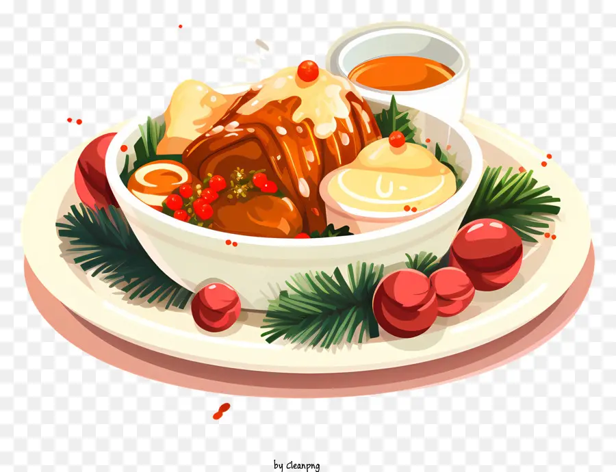 Hidangan Natal，Gambar PNG
