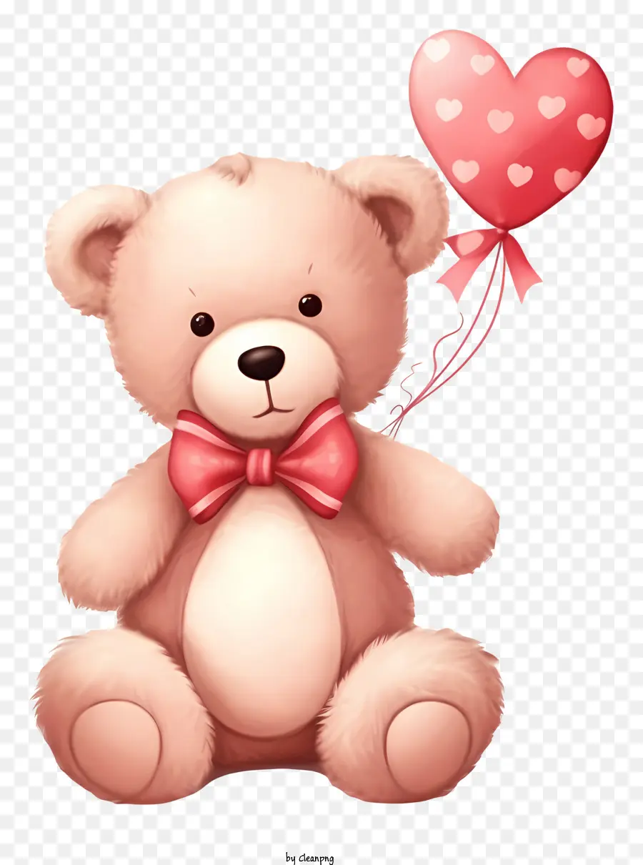 Beruang Teddy Valentine Lucu，Boneka Beruang Lucu PNG