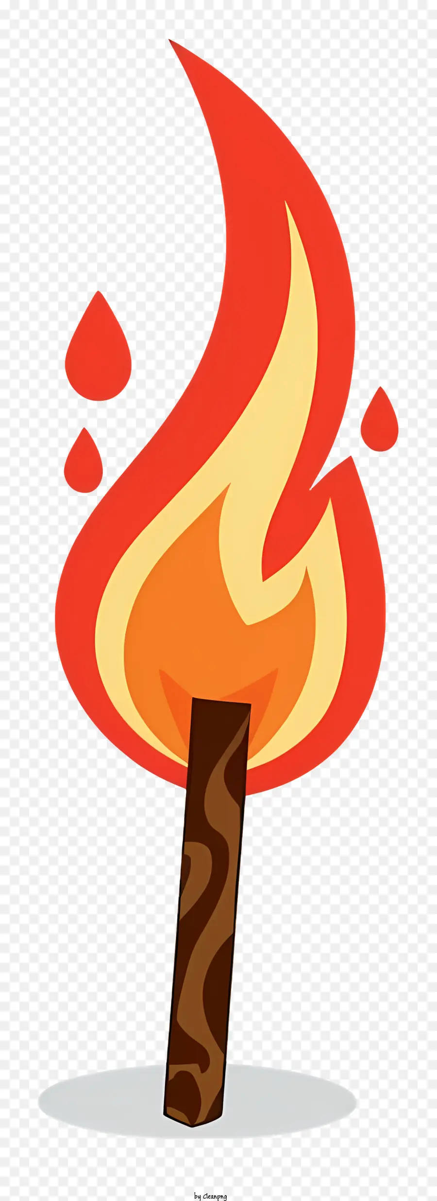 Kartun，Pembakaran Log PNG