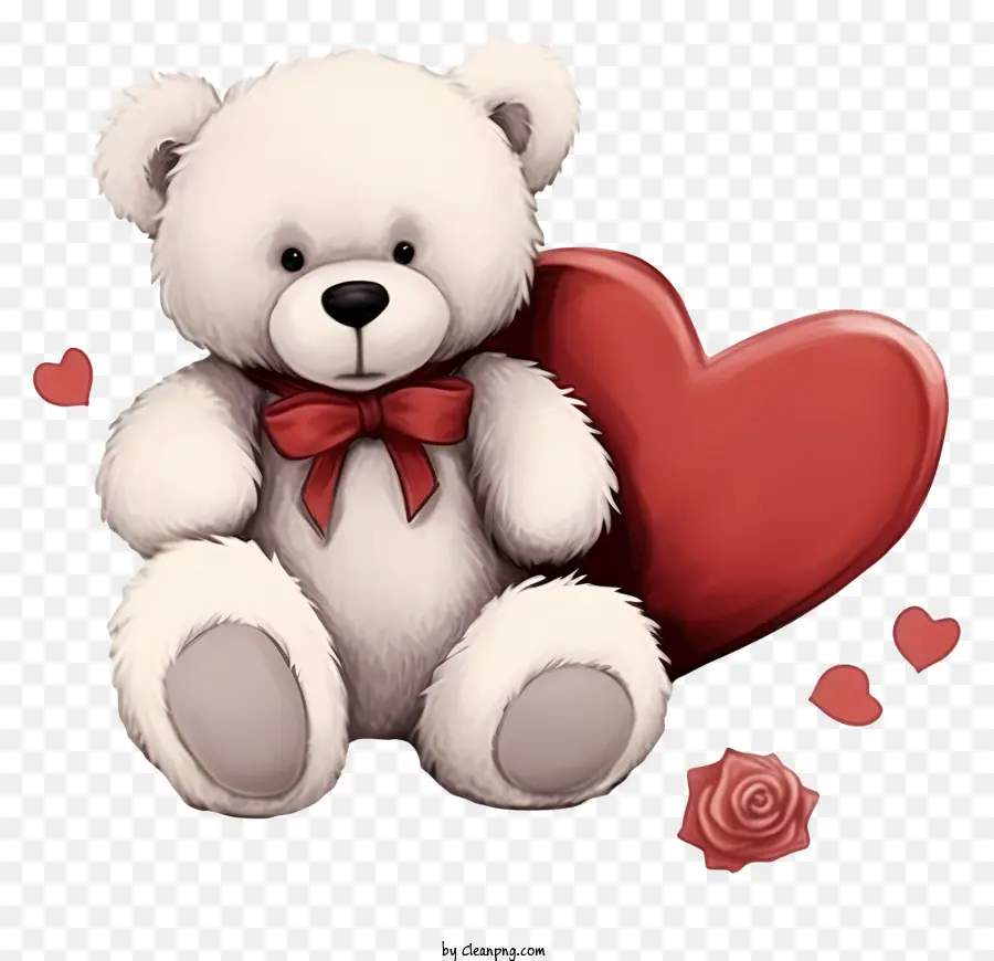 Sketsa Valentine Teddy Bear，Boneka Beruang PNG
