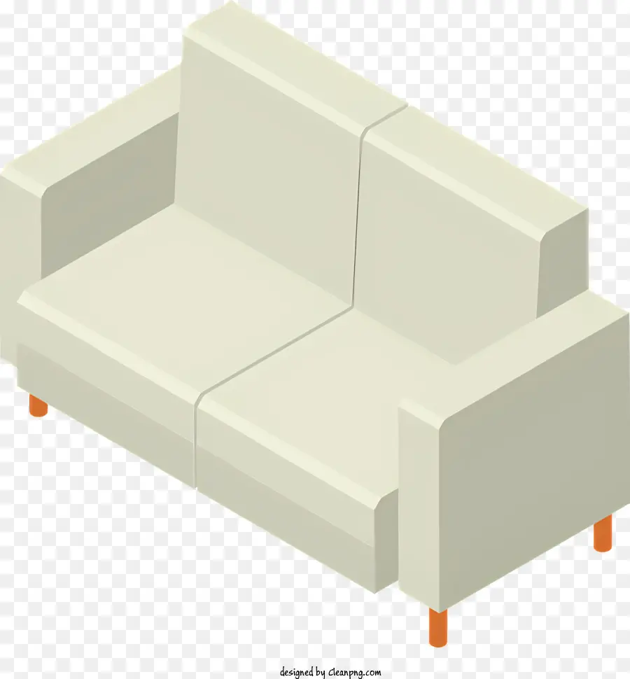 Ikon，Sofa Putih PNG