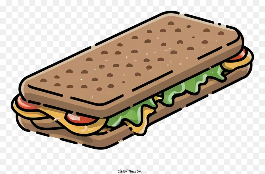 Kartun，Sandwich PNG