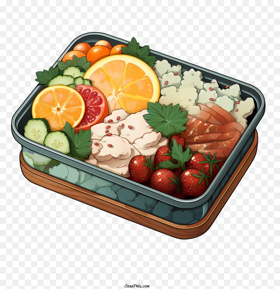 Kotak Bento，Makan Siang PNG