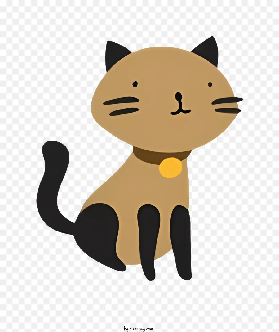 Kucing Hitam，Kucing Coklat PNG