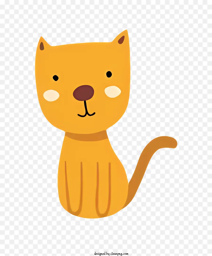 Kucing Hitam，Kucing Oranye PNG