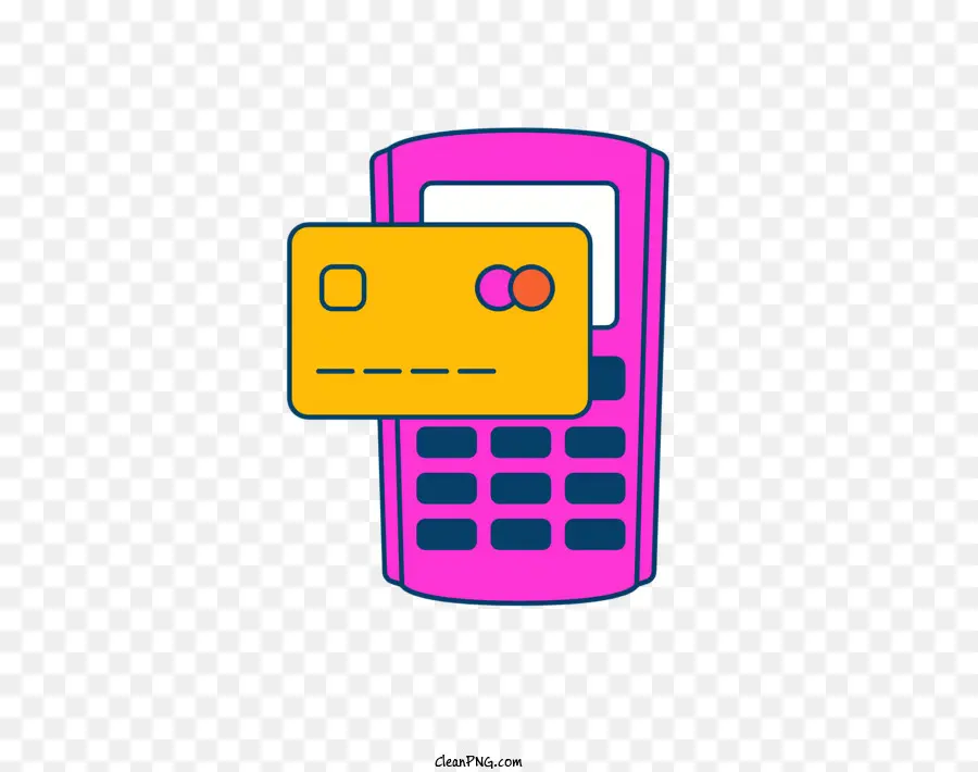Ponsel Merah Muda，Kartu Kredit PNG