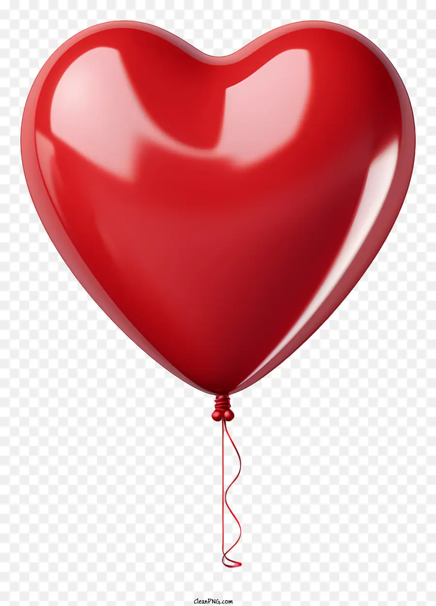 Jantung，Balon Merah PNG