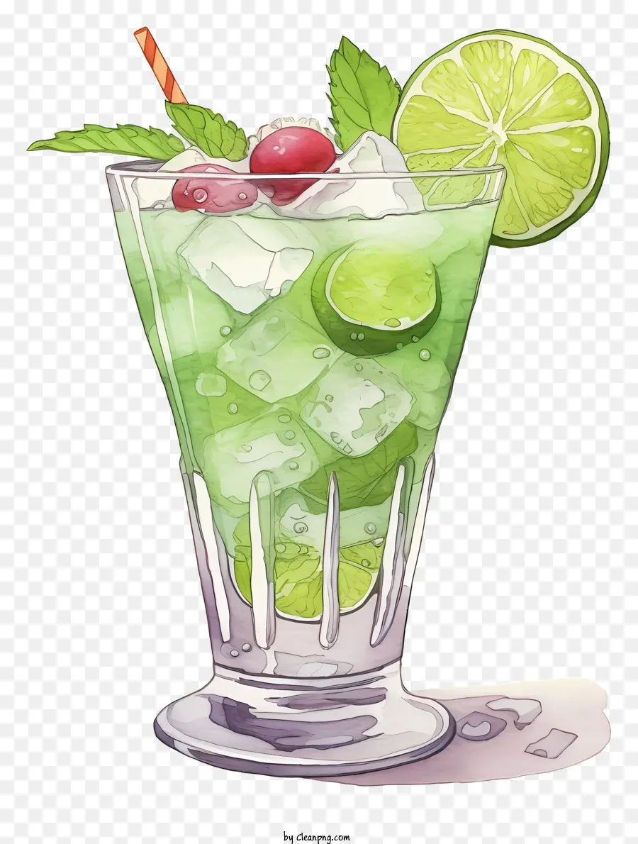 Koktail，Limun Mint PNG