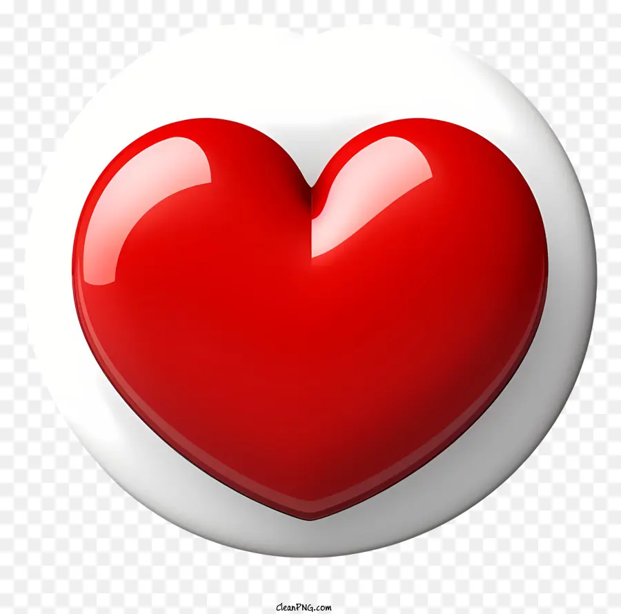 Jantung，Heartshaped Tombol PNG