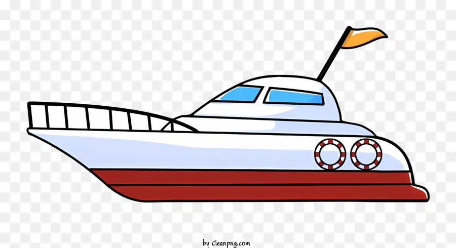 Kartun，Perahu Putih Kecil PNG
