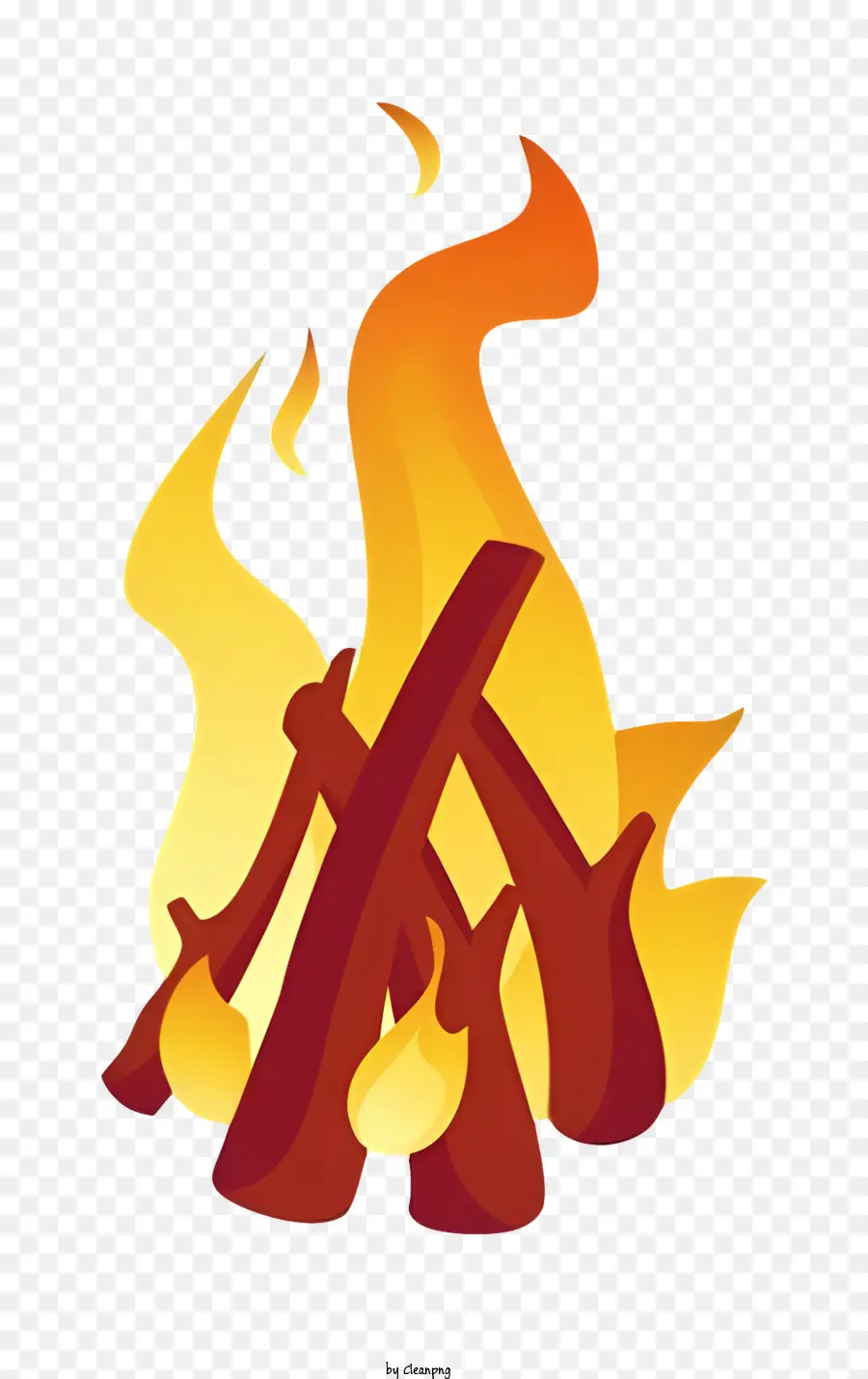 Salib，Api Unggun PNG