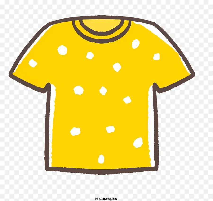 Ikon，Kaos Kuning PNG