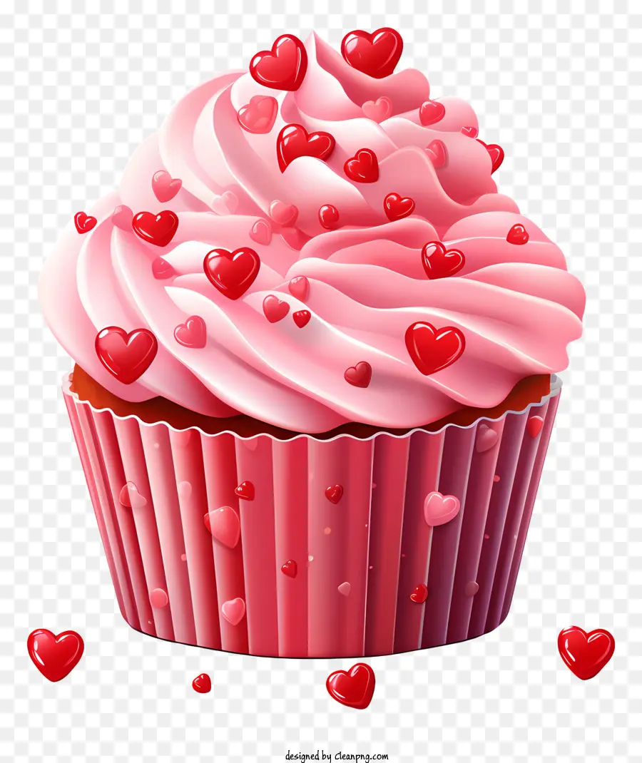 Cupcake，Merah Muda Cupcake PNG