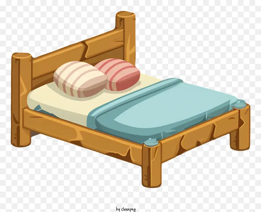 Kartun，Tempat Tidur Kayu PNG