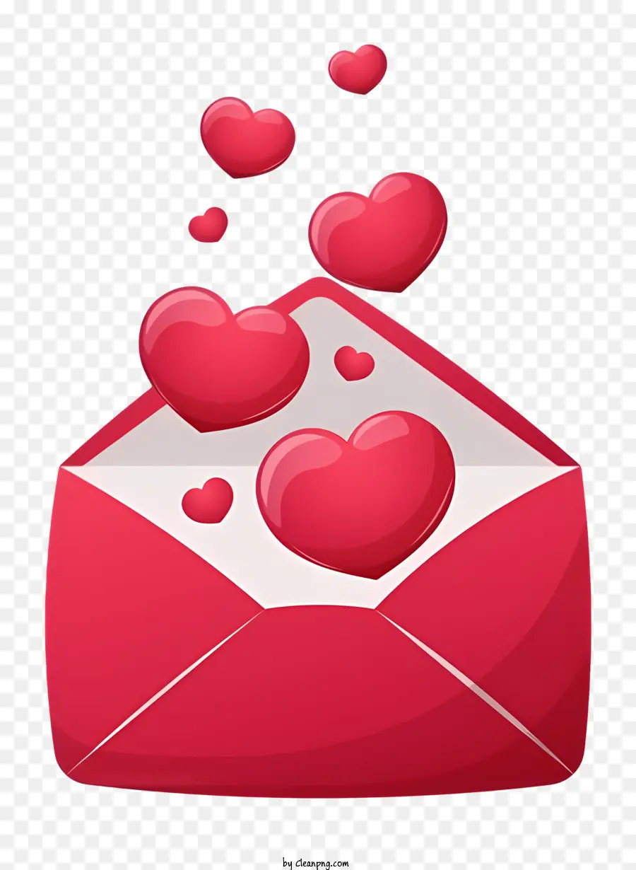 Surat，Hari Valentine PNG