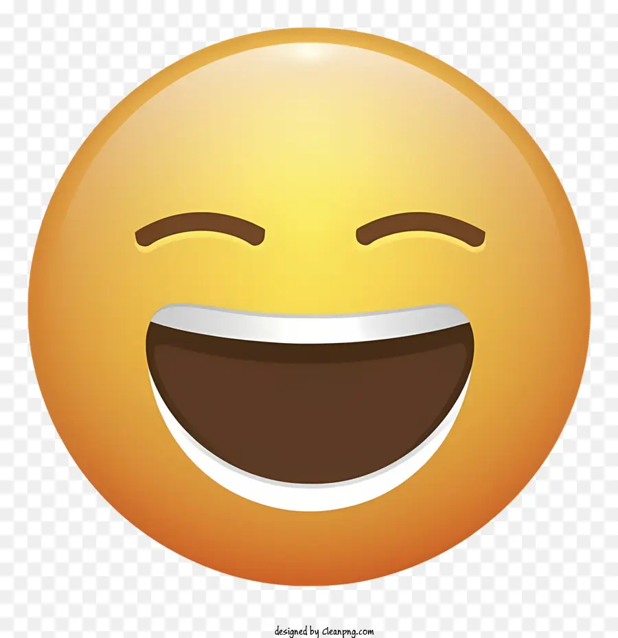 Kartun，Emoji Tersenyum PNG