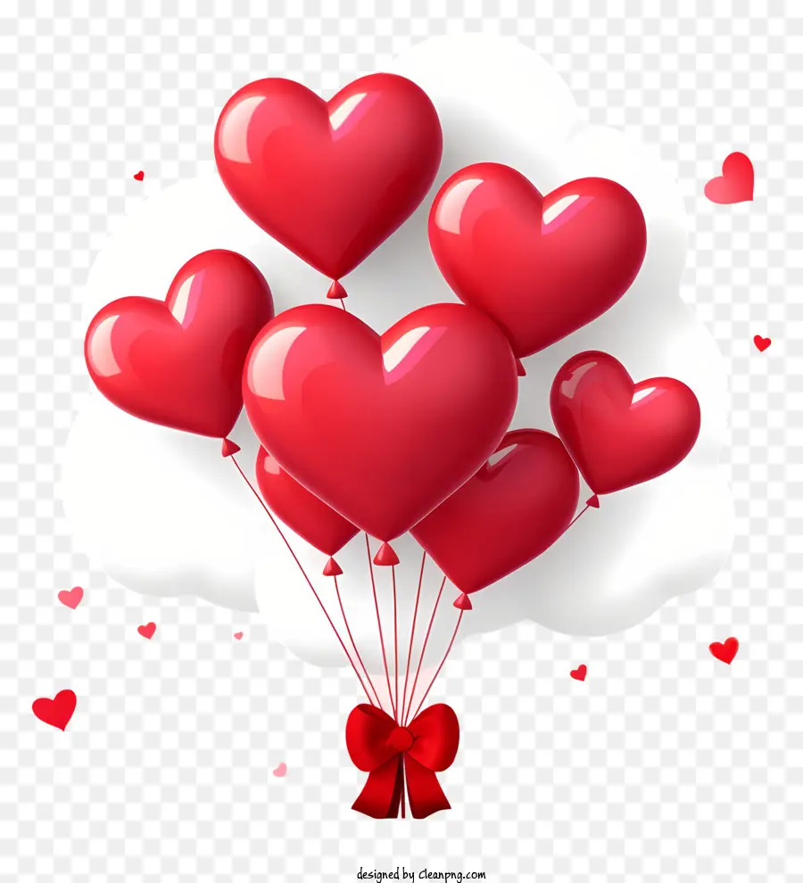 Emoji Balon Hadiah Valentine，Hari Valentine PNG