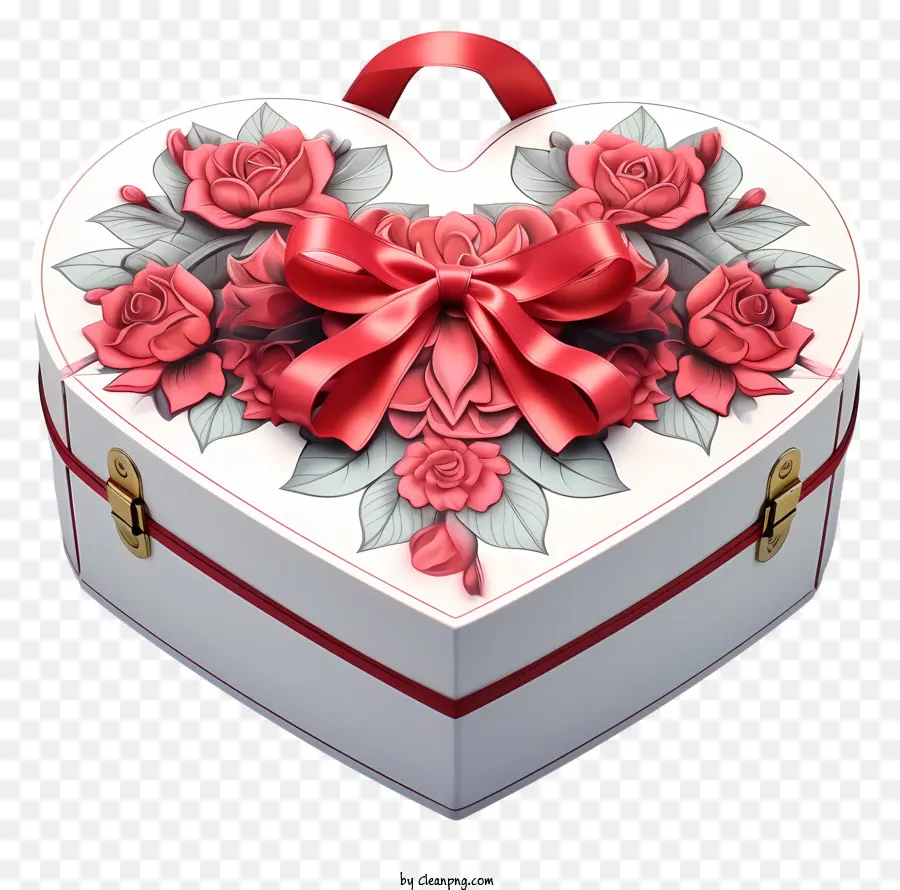 Kotak Hadiah，Mawar Merah PNG