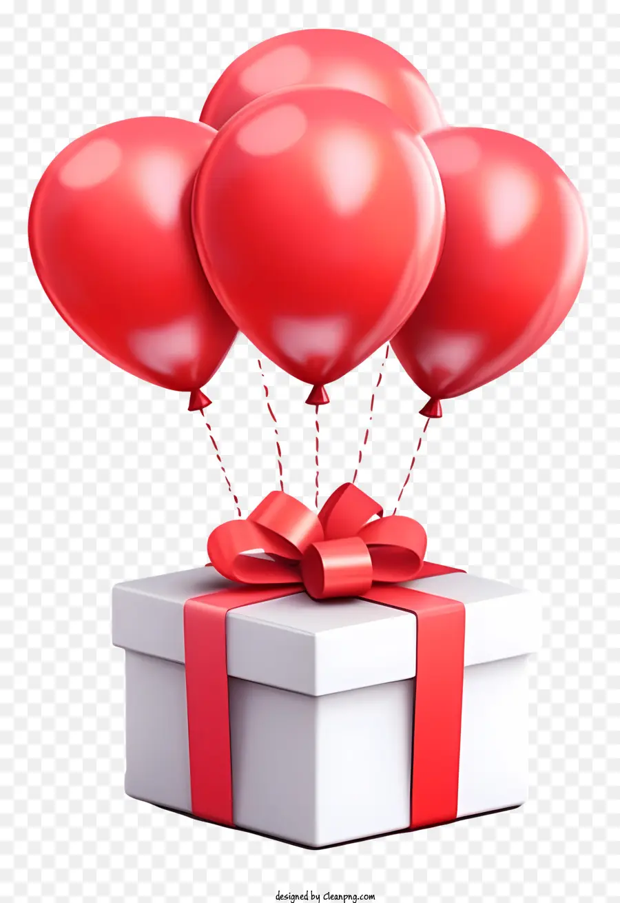 Balon Hadiah Valentine Gaya Retro Trendi，Balon PNG