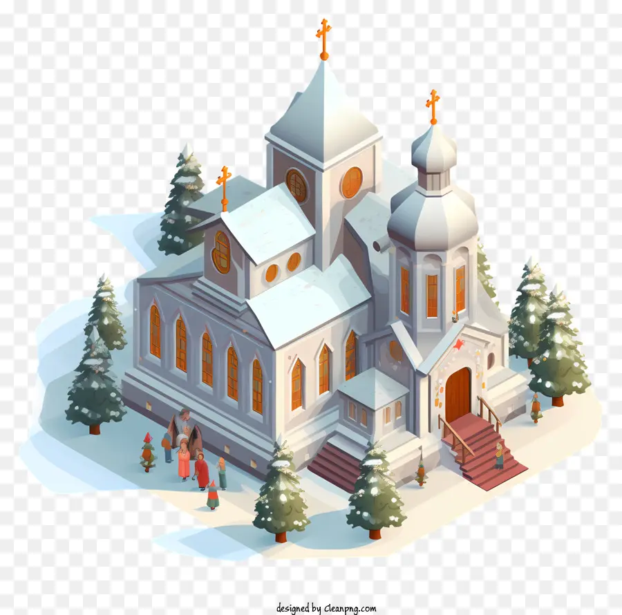 Gereja，Natal Ortodoks PNG