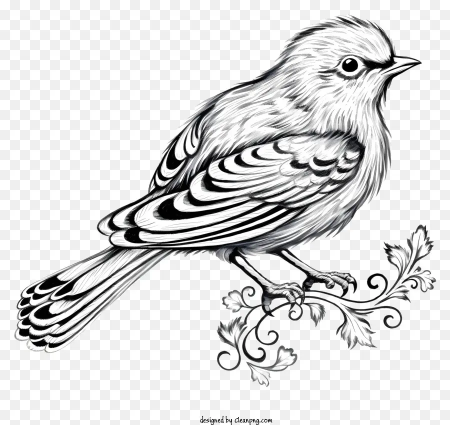 Burung Yang Digambar Tangan，Burung Sketsa PNG