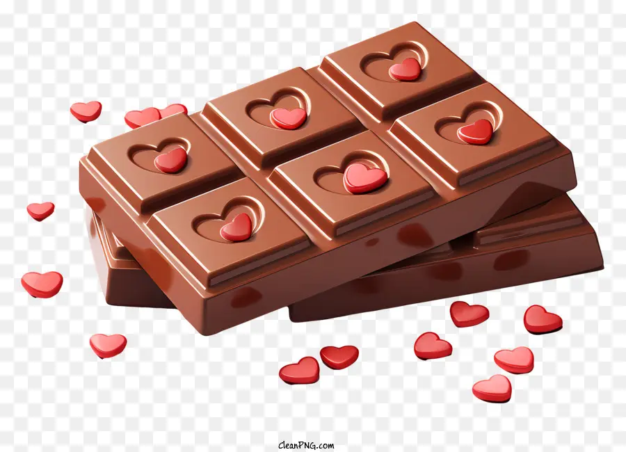 Cokelat，Merah Hati PNG