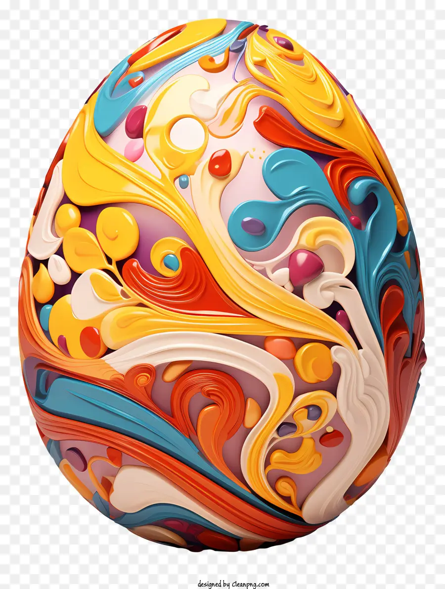 Telur Paskah，Telur Dicat PNG