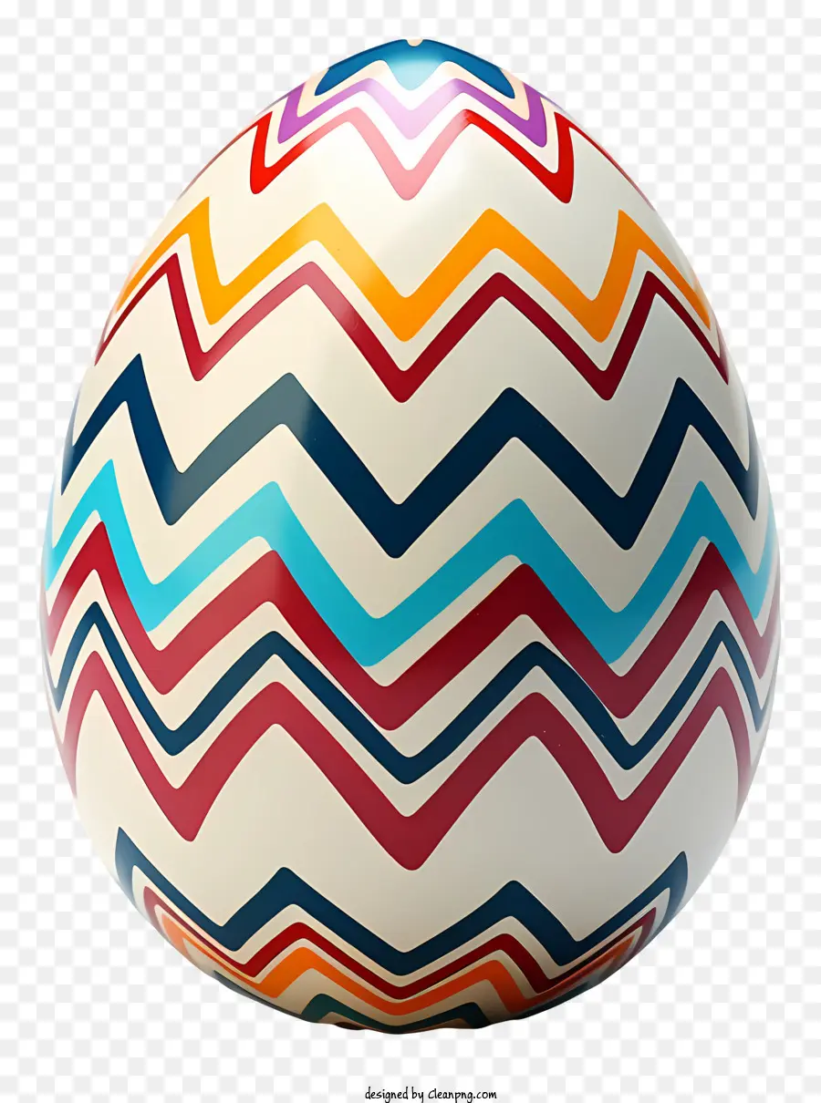 Telur Paskah，Pola Pelangi PNG