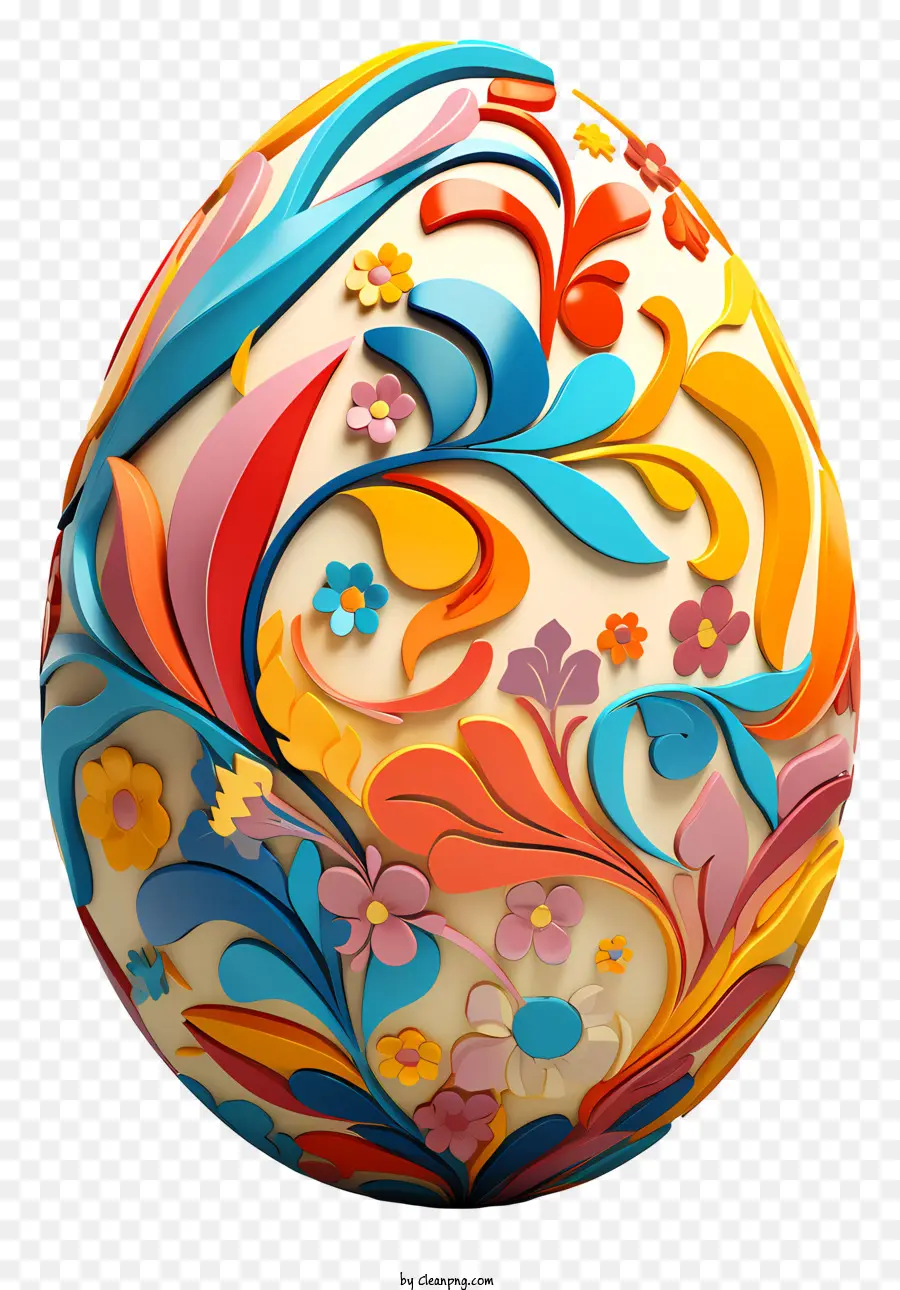 Telur Paskah，Warna Warni Telur PNG