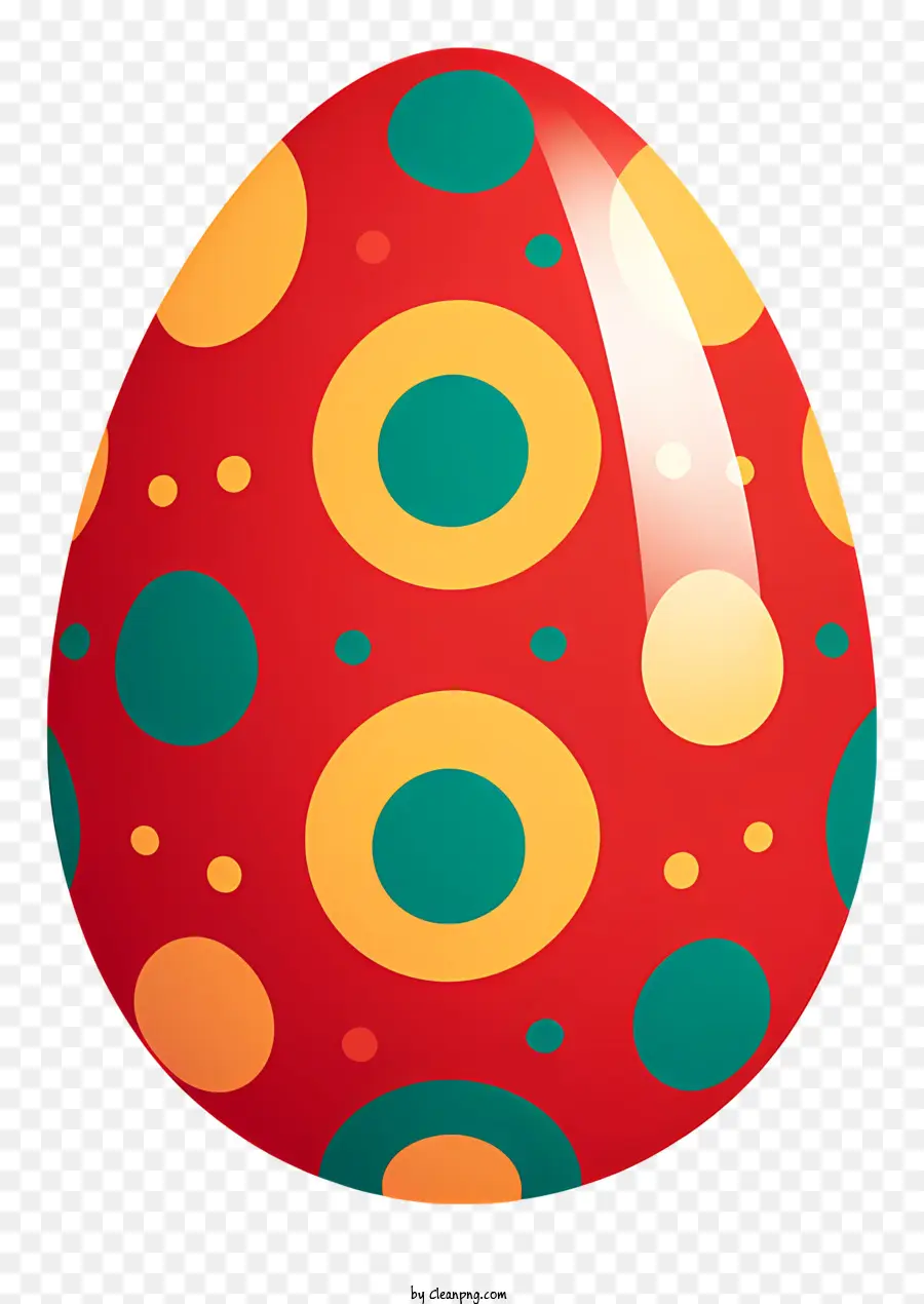 Telur Paskah，Pola Hiasan PNG