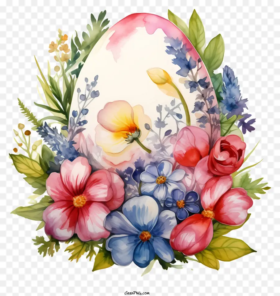Telur Paskah，Lukisan Cat Air PNG