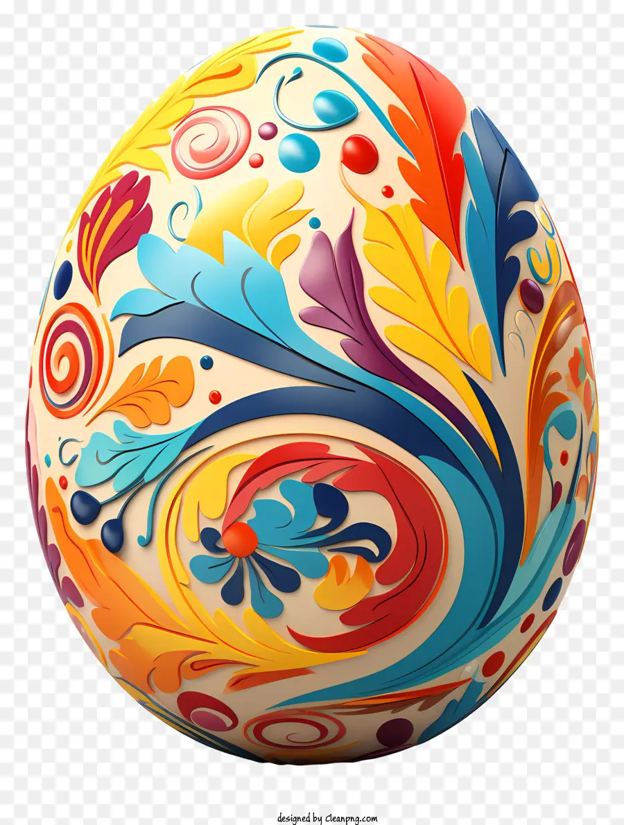 Telur Paskah，Telur Hiasan PNG