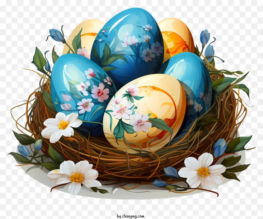 Telur Paskah，Dekorasi Paskah PNG