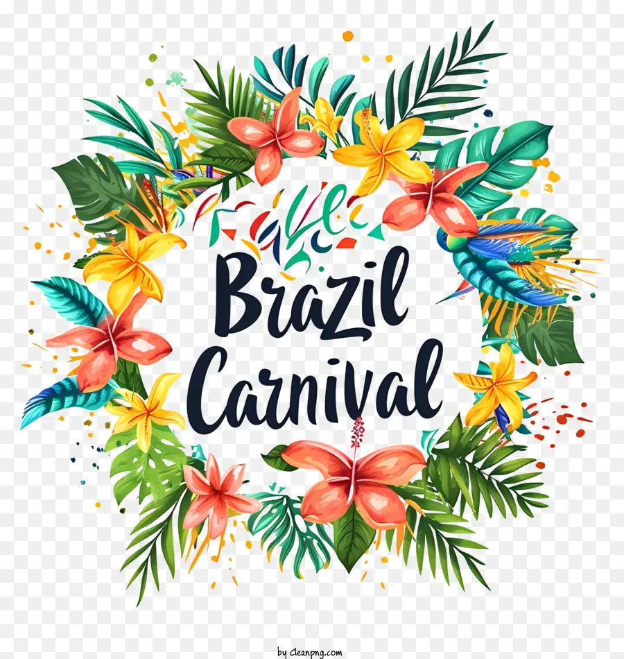 Karnaval Brasil，Karangan Bunga PNG