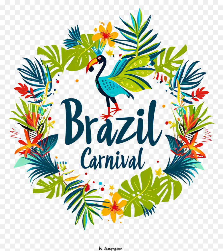 Karnaval Brasil，Karangan Bunga PNG