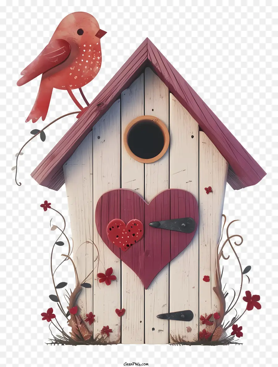 Rumah Burung Valentine Datar，Sangkar Burung PNG